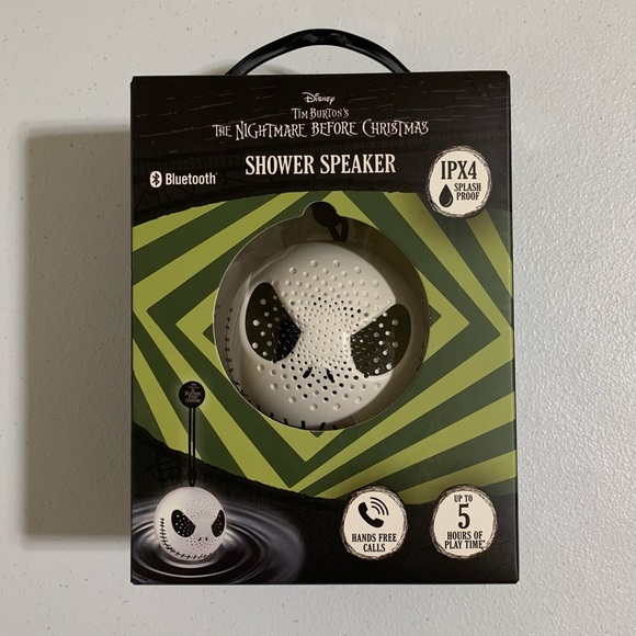 Disney Tim Burton’s The Nightmare Before Christmas Shower Speaker-New in Box - Picture 9 of 10